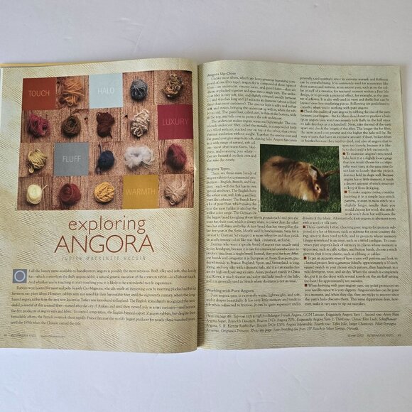 Interweave Knits Winter 2002/2003 Magazine Featuring Romantic Sweaters Patterns - Picture 11 of 16